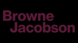 Browne Jacobson logo on black background