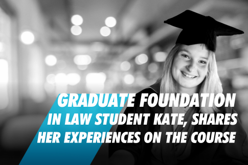 Law conversion course student Kate shares her experiences