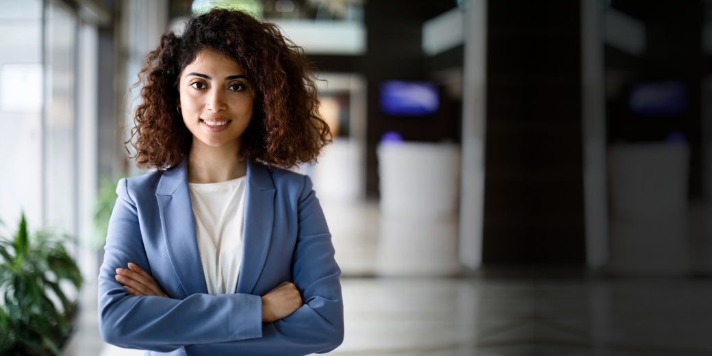 woman in business suit