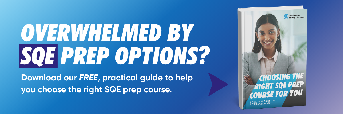 OVERWHELMED BY SQE PREP OPTIONS?